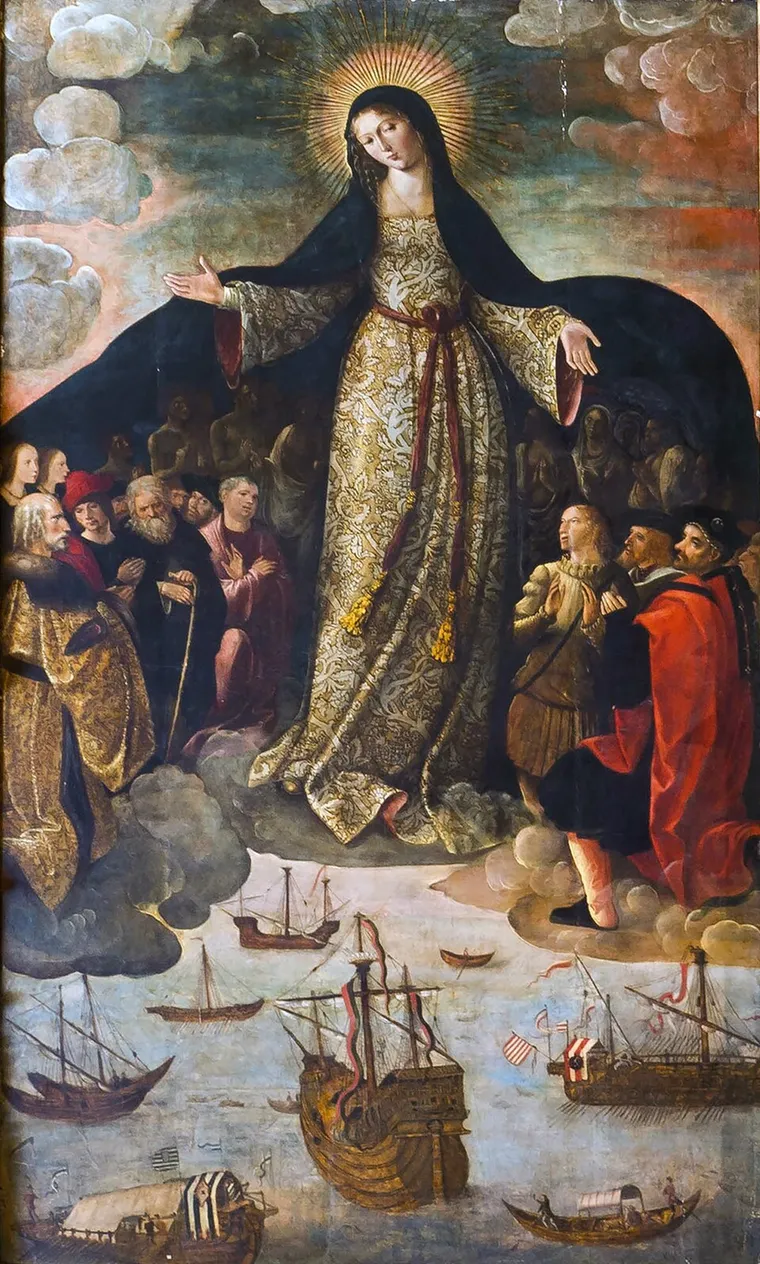 Virgen de los Navegantes, de Alejo Fernández